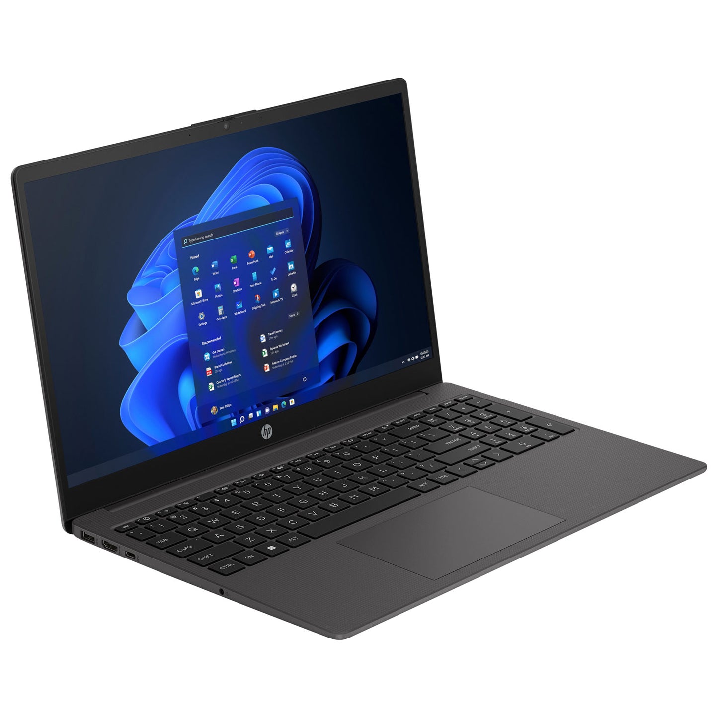 HP 15.6" Laptop - Jet Black (Intel Core i3-1315U/16GB RAM/512GB SSD/Windows 11)