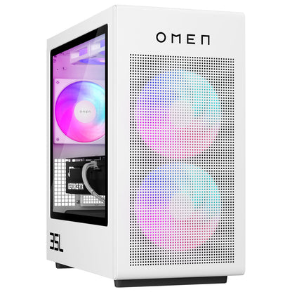 HP Omen 35L Gaming PC - White (AMD Ryzen 7 8700F/32GB RAM/2TB SSD/GeForce RTX 5070/Windows 11)