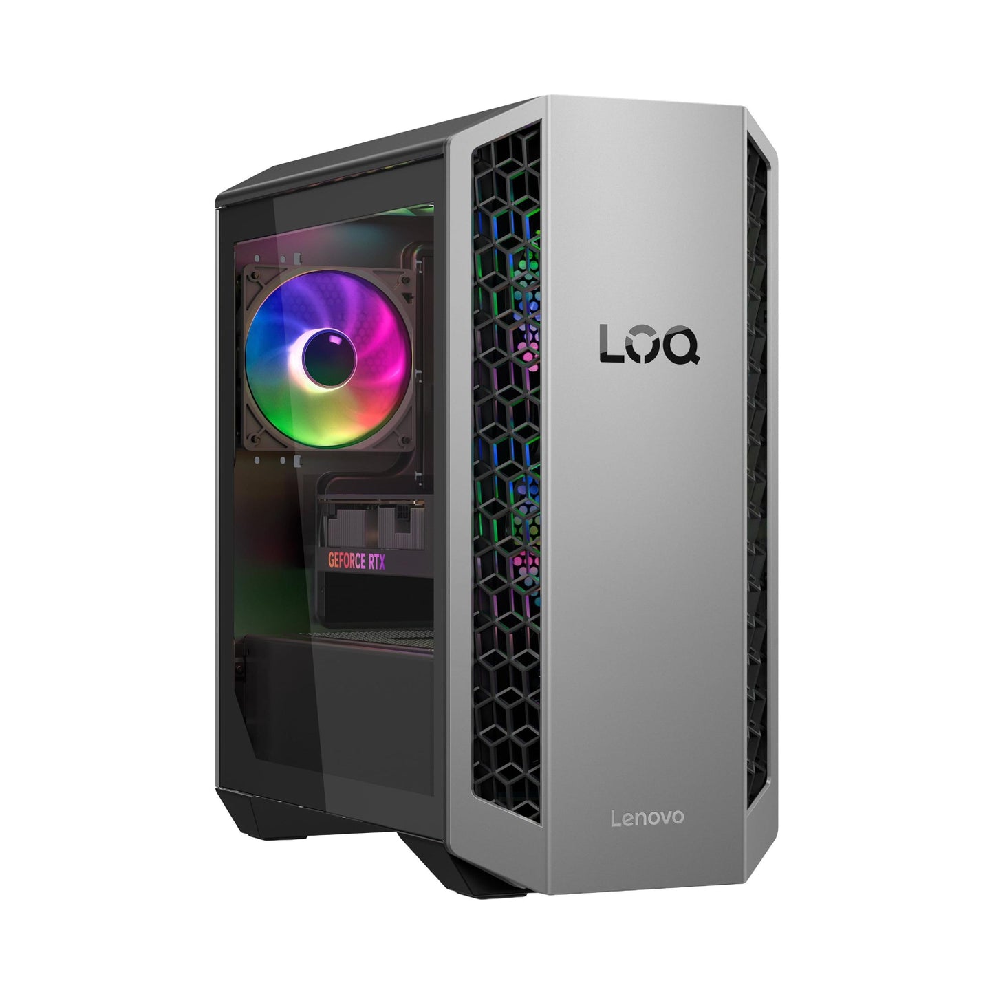 Lenovo LOQ Tower Gaming Desktop-Black(AMD Ryzen 7 8745HX/ NVIDIA GeForce RTX 5060 Ti/1TB SSD/32GB DDR5/Win 11 Pro)
